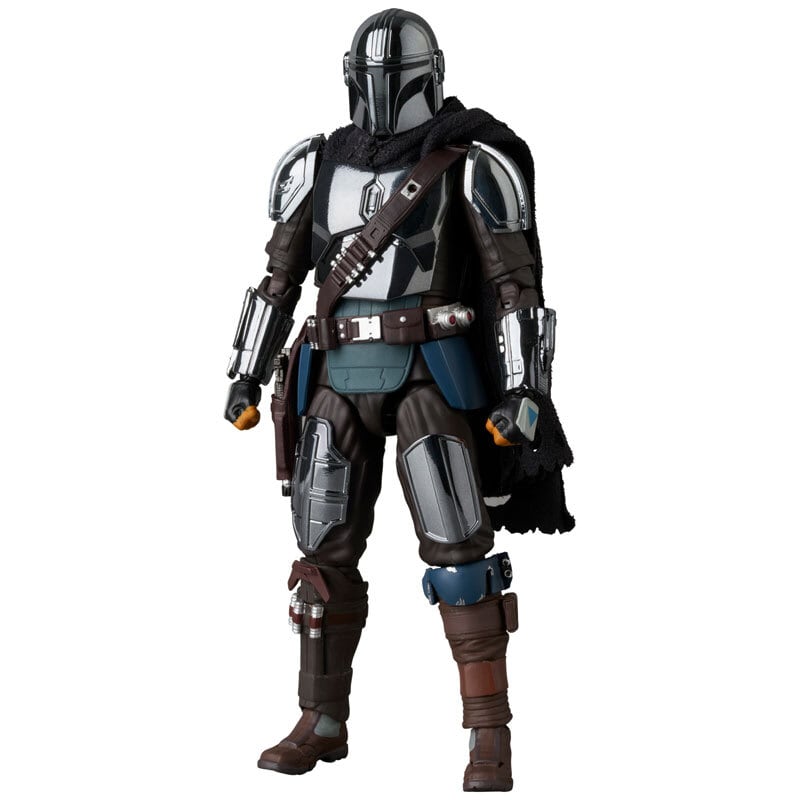 メディコム・トイ MAFEX マフェックス No.256 スター・ウォーズ マンダロリアン / マンダロリアン クロームVer. アクションフィギュア
