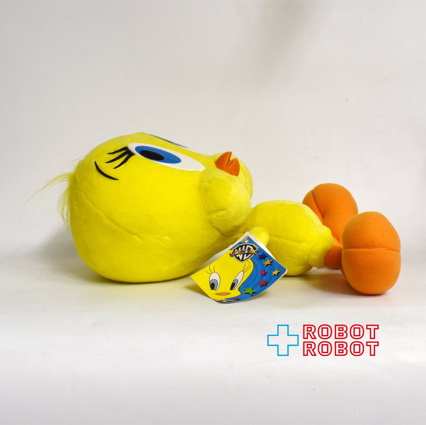 ルーニー・テューンズ トゥイーティー ぬいぐるみ人形 紙タグとプラスチックタグ付き