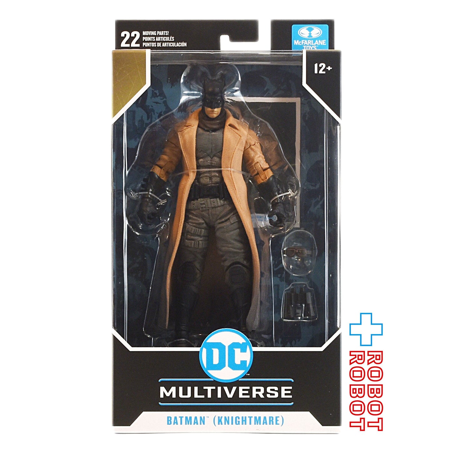 マクファーレン・トイズ DCマルチバース バットマン vs スーパーマン ジャスティスの誕生 ナイトメアバットマン 7インチ アクションフィギュア 未開封