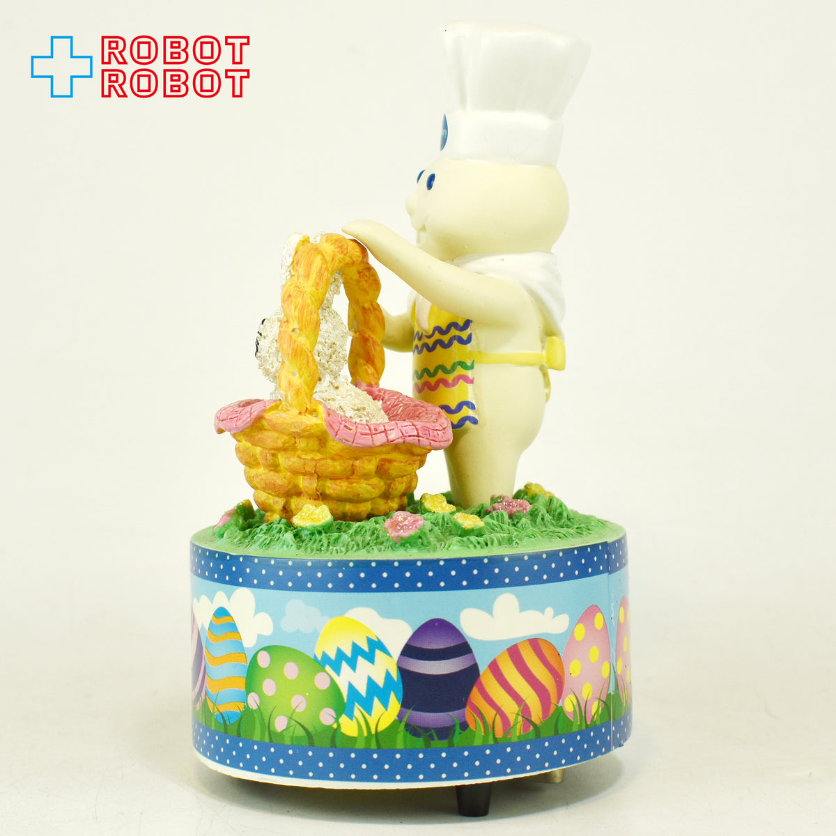 ピルズベリー ポッピンフレッシュ ドゥボーイ ハッピーイースター オルゴール フィギュアリン 2013 企業物
