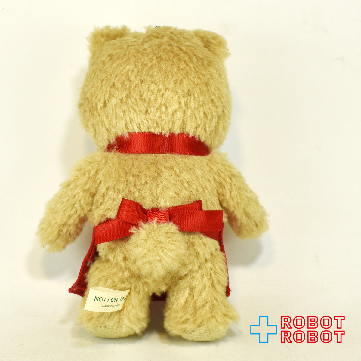 TED テッド 15センチ 赤エプロン付き マスコット ぬいぐるみ