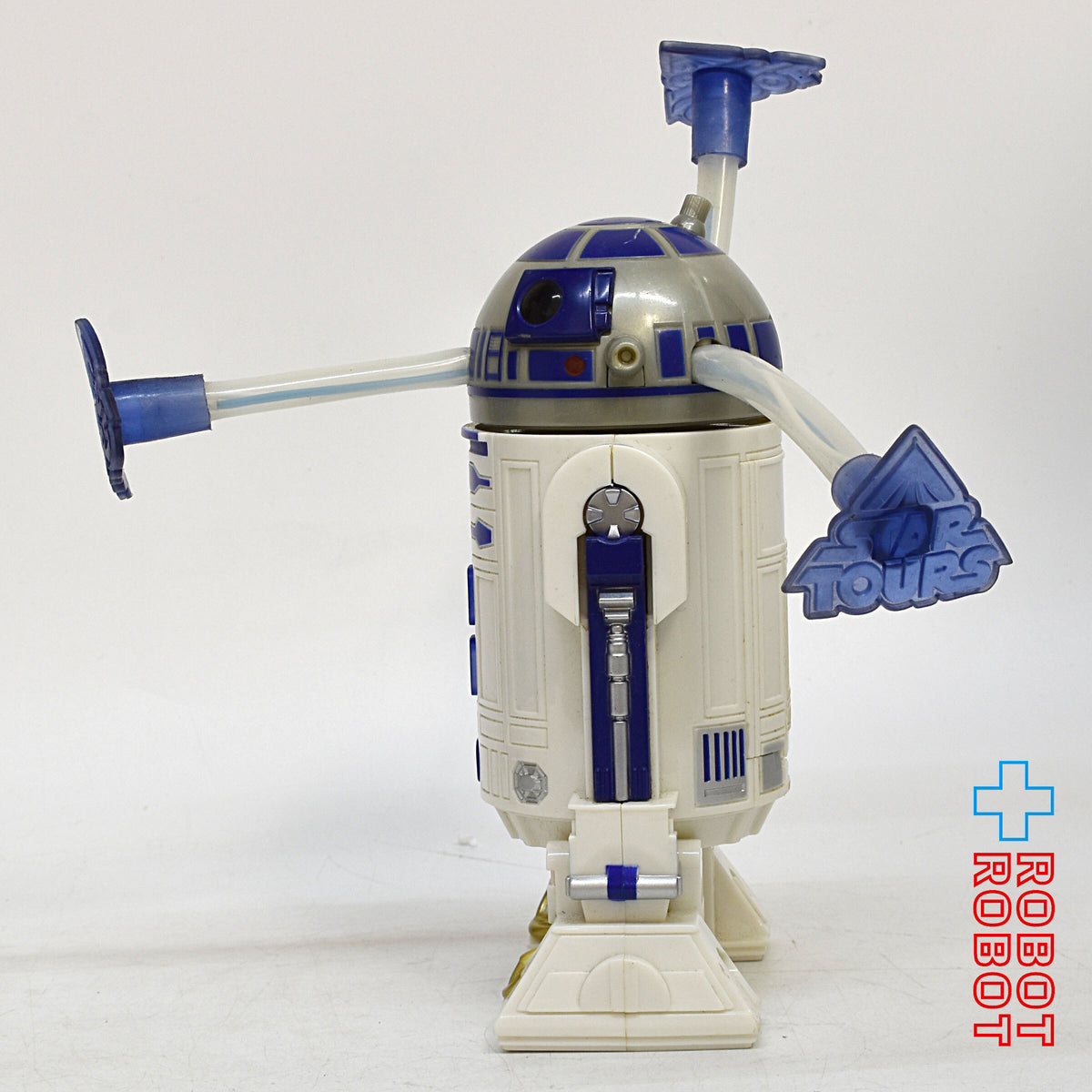 スター・ウォーズ スター・ツアーズ 光って回るR2-D2おもちゃ