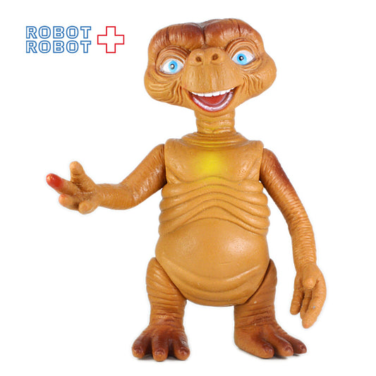 E.T. 口開 薄茶 ソフビ フィギュア メーカー不明
