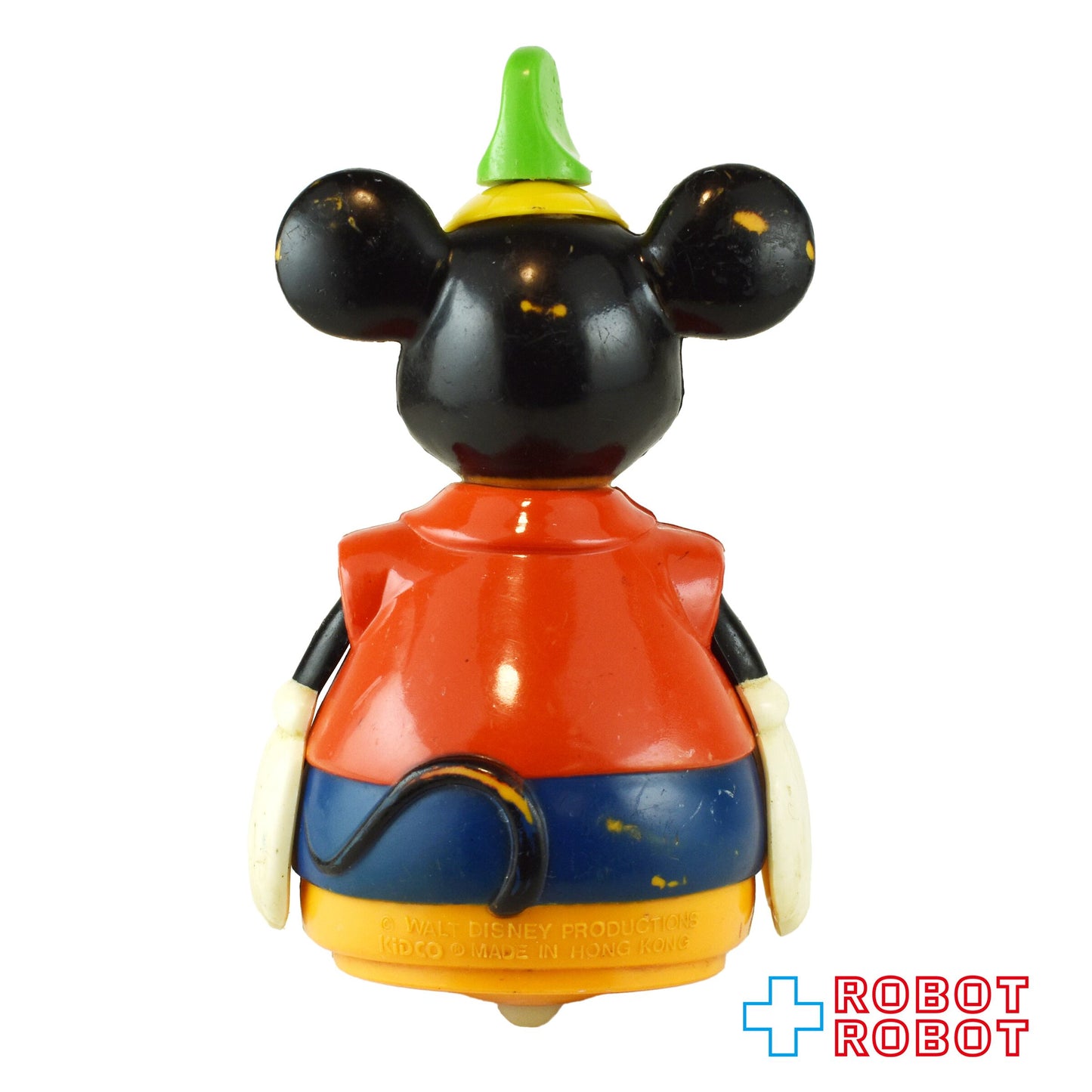 KIDCO ディズニー ミッキーマウス スピニングトップ コマ メイドイン香港 ※難あり