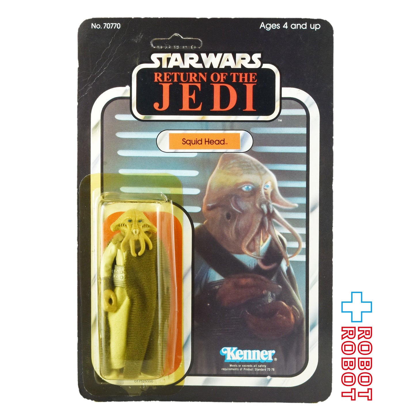 ツクダ スター・ウォーズ オールドケナー ROTJ スクイッドヘッド アクションフィギュア 未開封 - ROBOTROBOT