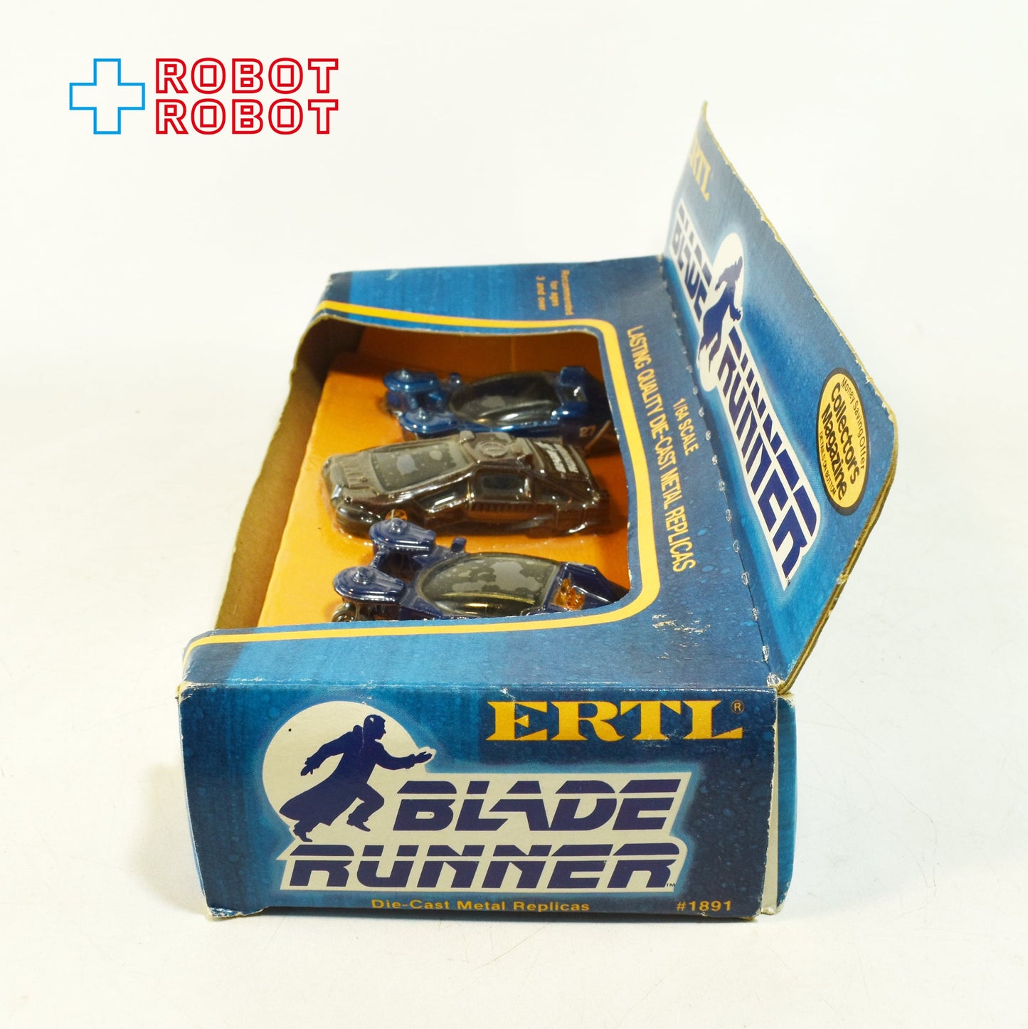 ertl ブレードランナー スピナー 4種 ミニカーセット 箱入 ※パッケージにダメージ
