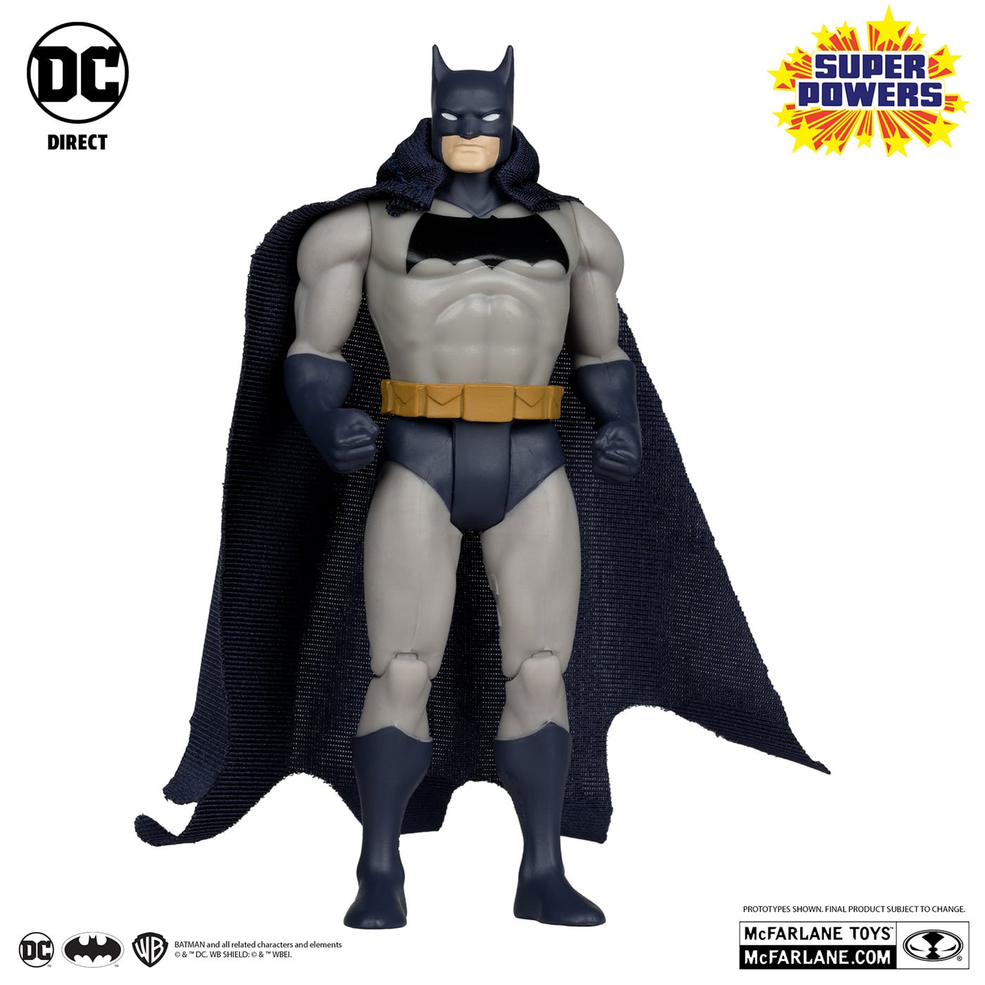 マクファーレン DCダイレクト DCスーパーパワーズ #37 バットマン (コミック The dark Knight Returns) 4インチ アクションフィギュア 国内版 未開封