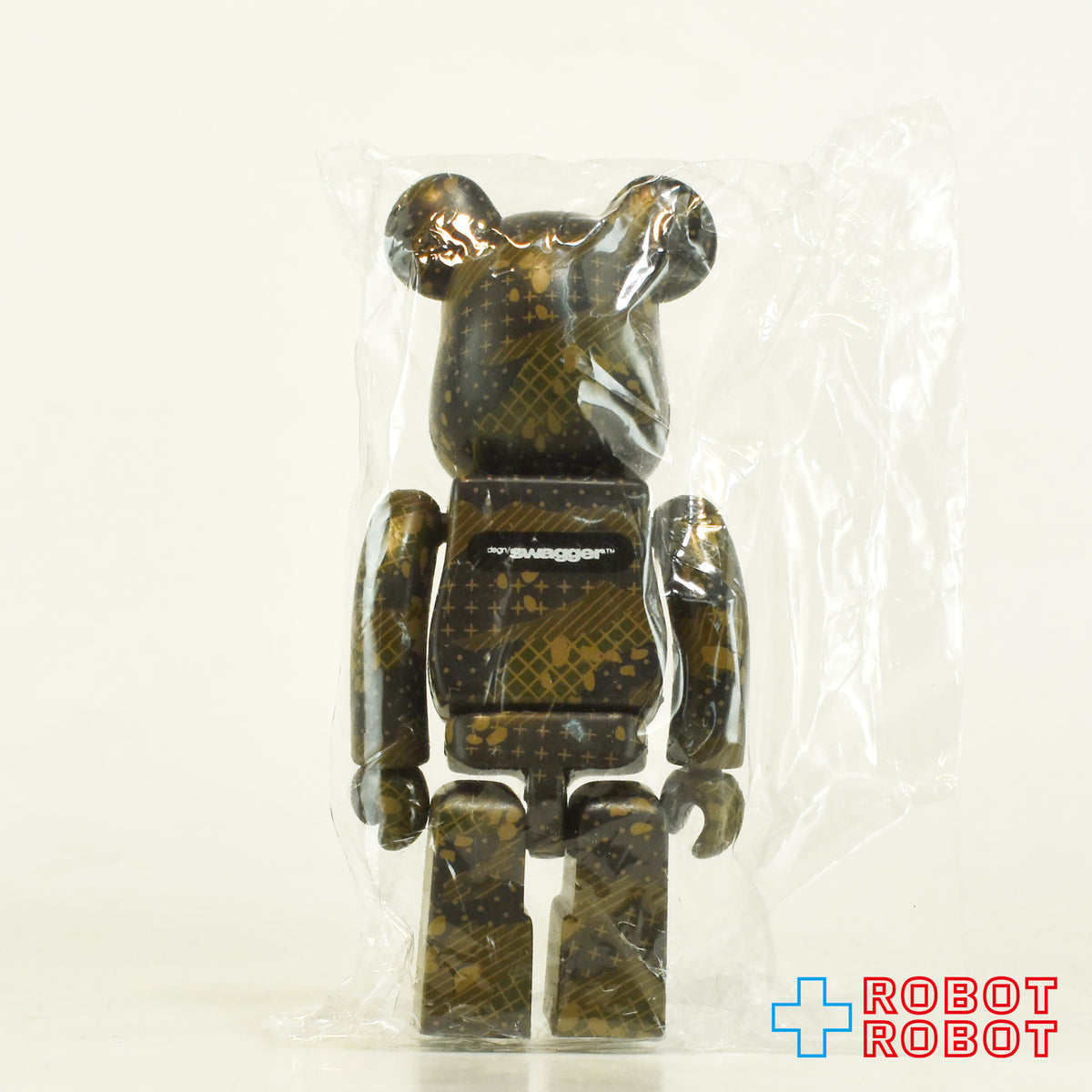 メディコム ベアブリック BE@RBRICK 100% [シリーズ 15] SECRET スワッガー 内袋未開封 カード有り 箱無し ４号店商品