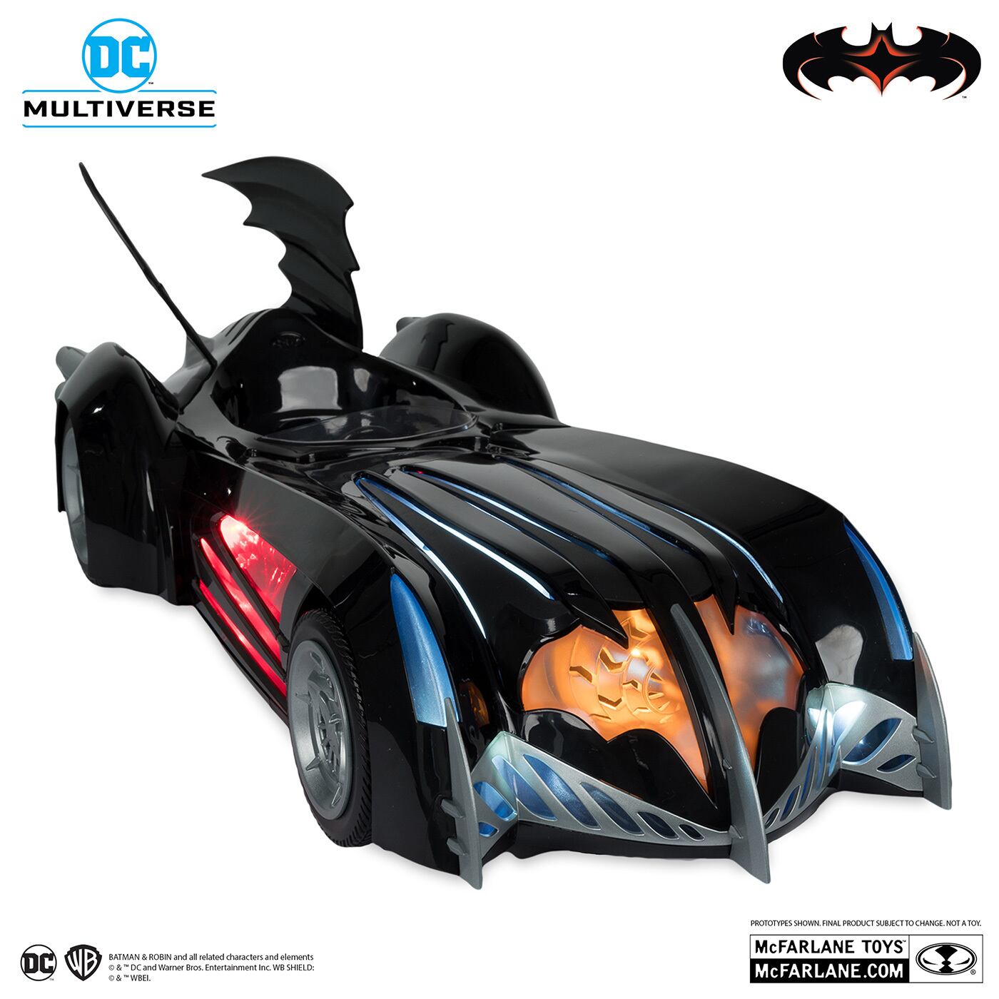 マクファーレン・トイズ DCマルチバース バットマン & ロビン Mr.フリーズの逆襲 バットモービル ビークル 国内版 未開封