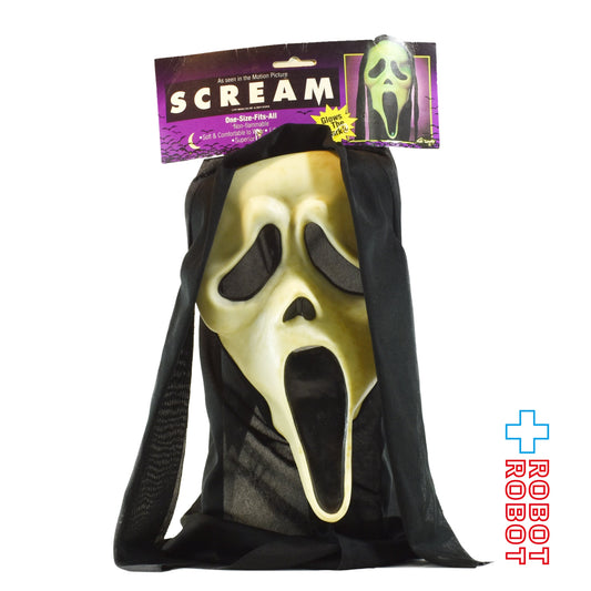 ファンワールド スクリーム ゴーストフェイス 蓄光 シュラウドマスク 紙タグ付き 1997 ※難有り