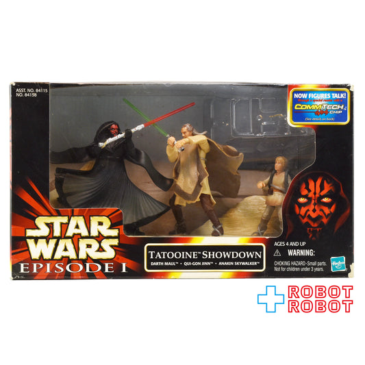 スター・ウォーズ EP1 シネマシーン タトゥイーン・ショウダウン アクションフィギュア 3パック US版 未開封