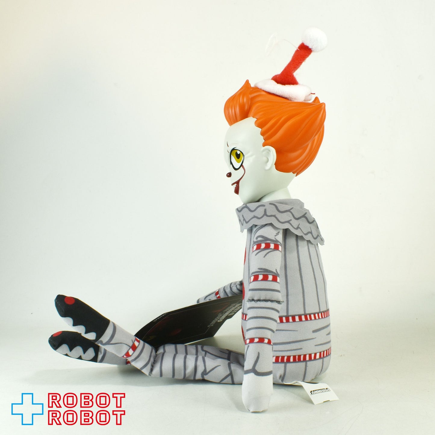 キッドロボット IT / イット “それ”が見えたら、終わり。ペニーワイズ 8インチ ロト ファニープラッシュ ホリデーホリブル ぬいぐるみ人形 紙タグ付き