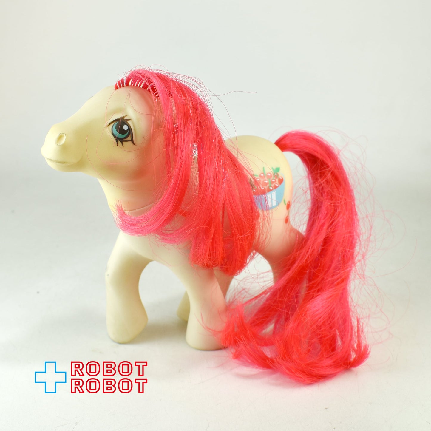 マイリトルポニー G1 チェリートリート ホワイト 1984 ※難有り