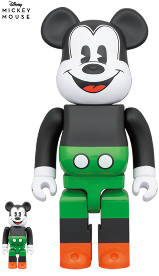 メディコム BE@RBRICK ベアブリック 100% & 400% ミッキーマウス 1930年代 ポスター 未開封 ♦︎４号店商品 - ROBOTROBOT