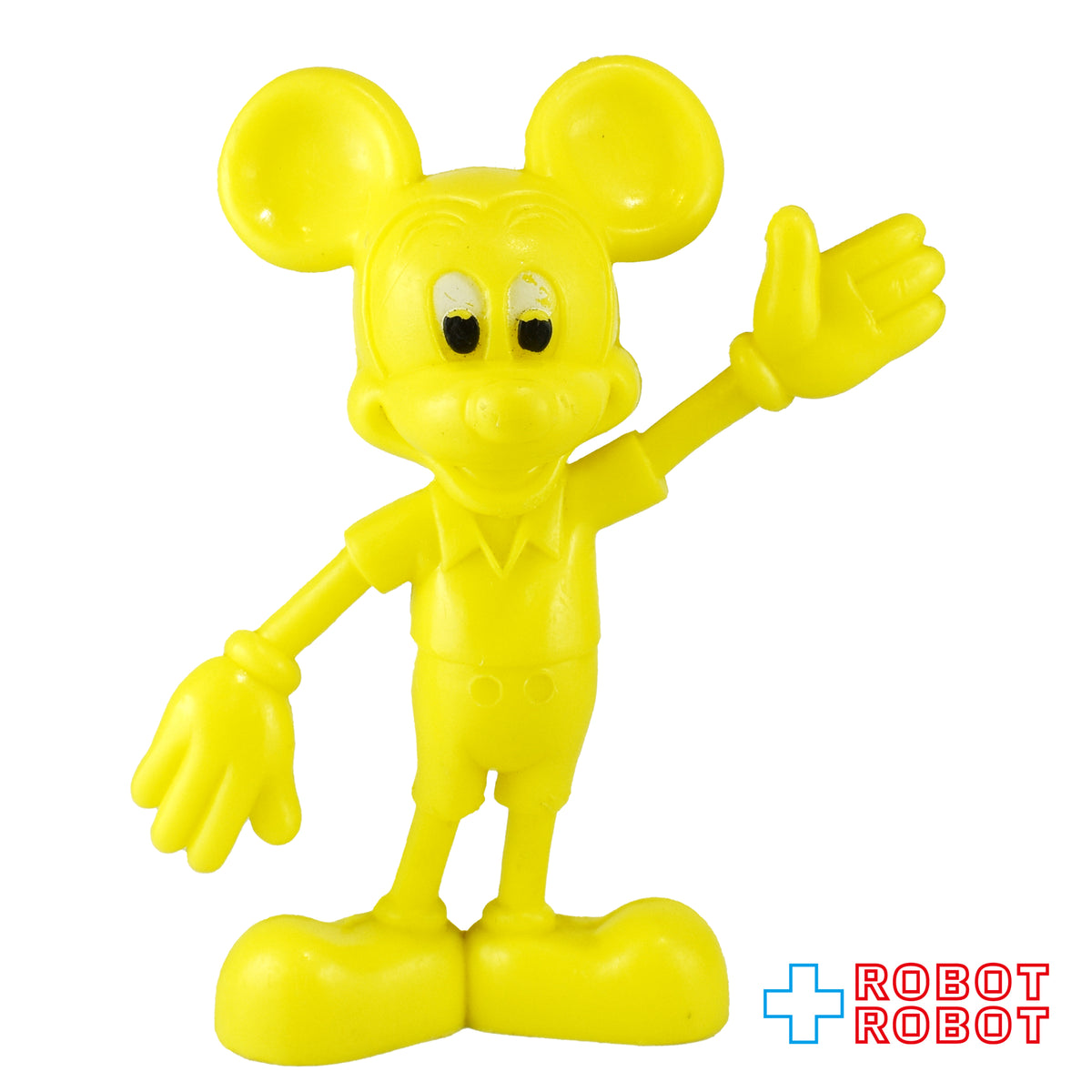 Marx ディズニー ミッキーマウス プラスチック フィギュア イエロー