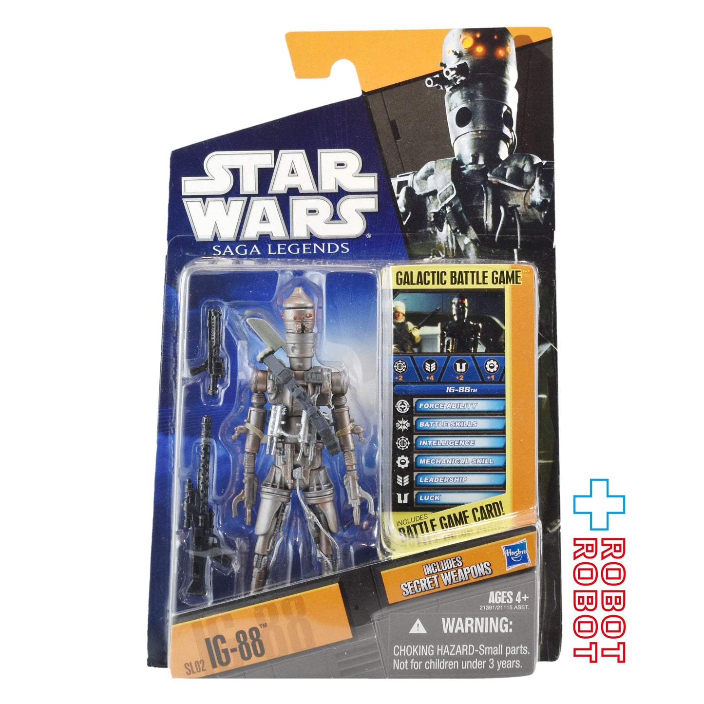 スター・ウォーズ SL2010 SL02 IG-88 サーガ・レジェンズ 3.75インチ アクションフィギュア US版 未開封