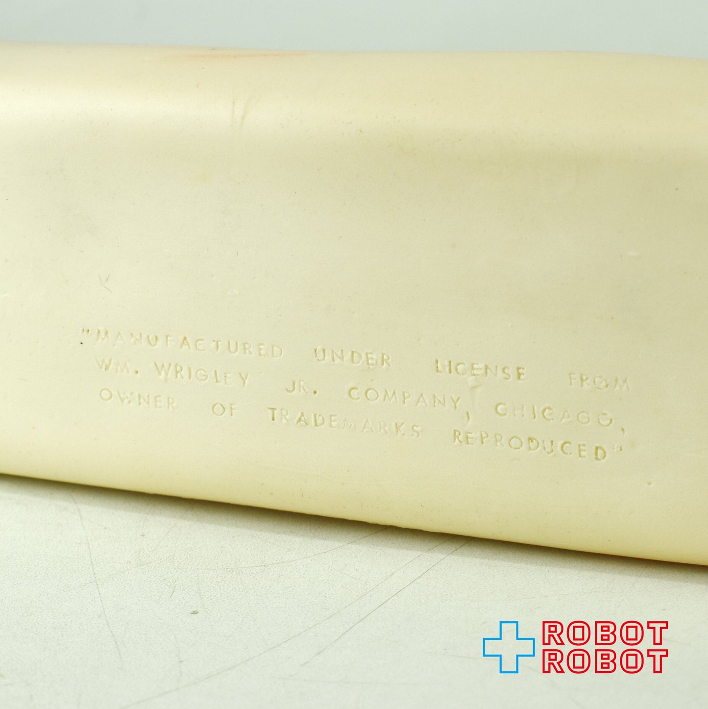 ウィグリーズ スペアミント チューインガム ラバースクイークフィギュア