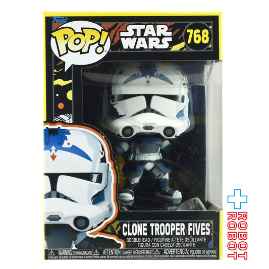 ファンコ POP! 768 スター・ウォーズ クローン・トルーパー・ファイヴス ビニールフィギュア 箱入
