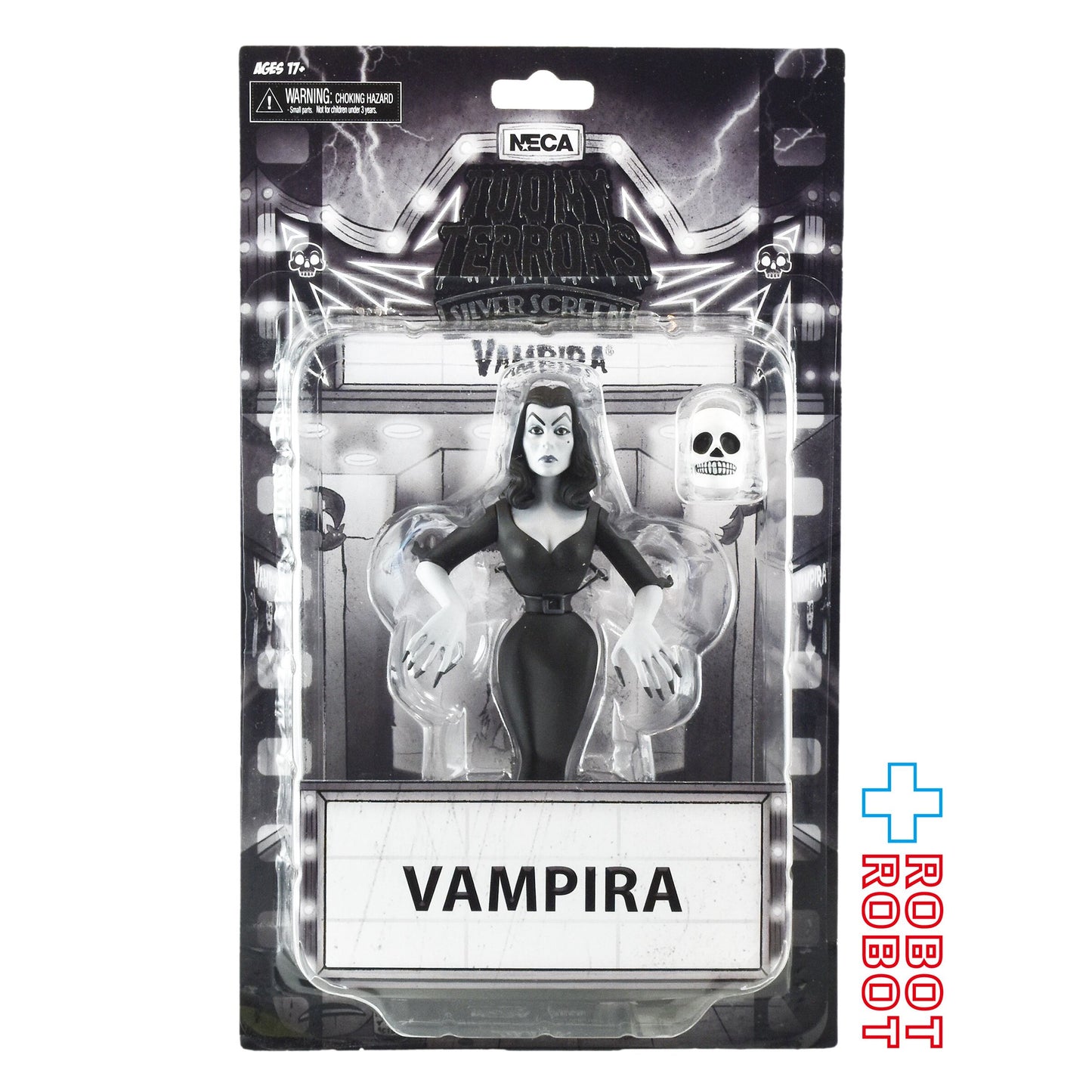 ネカ トゥーニーテラーズ スタイライズド ヴァンパイラ シルバースクリーン Ver. 6インチ アクションフィギュア 未開封 - ROBOTROBOT