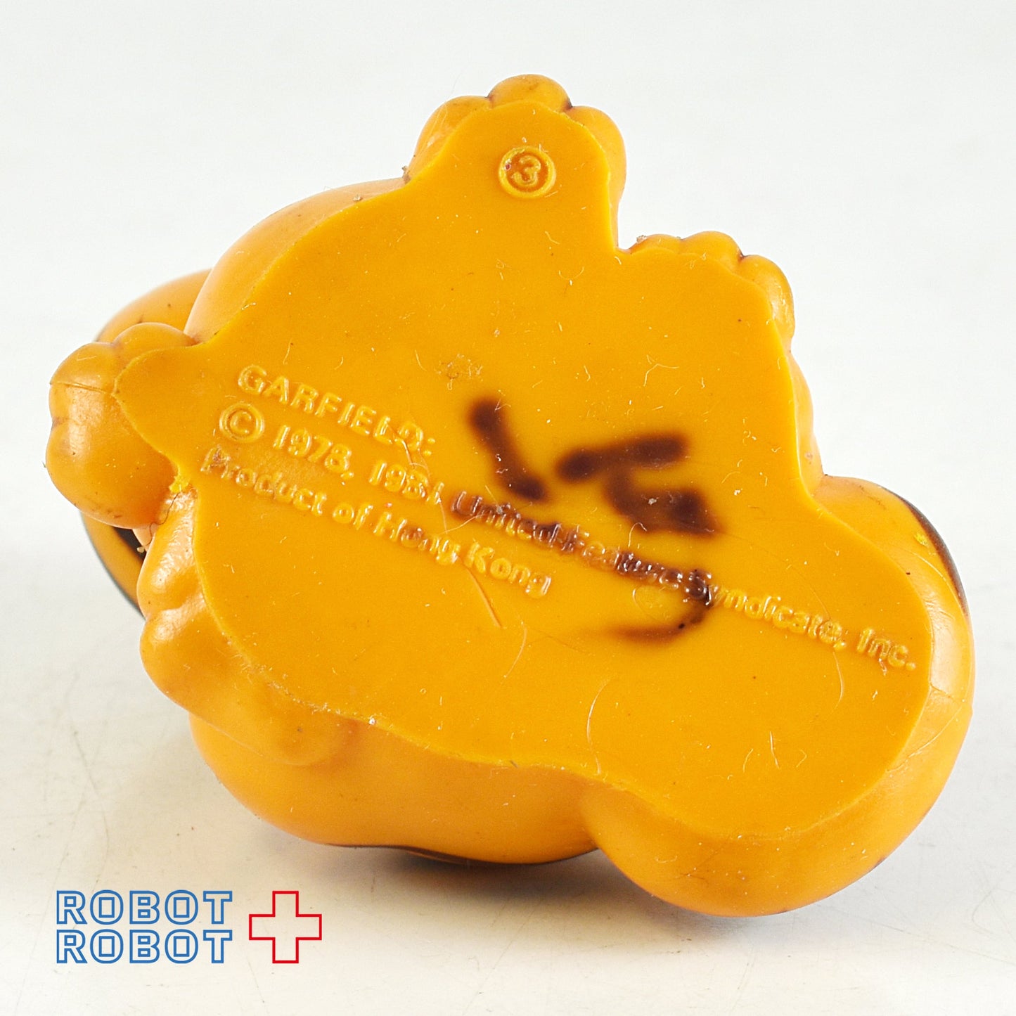 ガーフィールド PVCフィギュア おすわり メイドイン香港