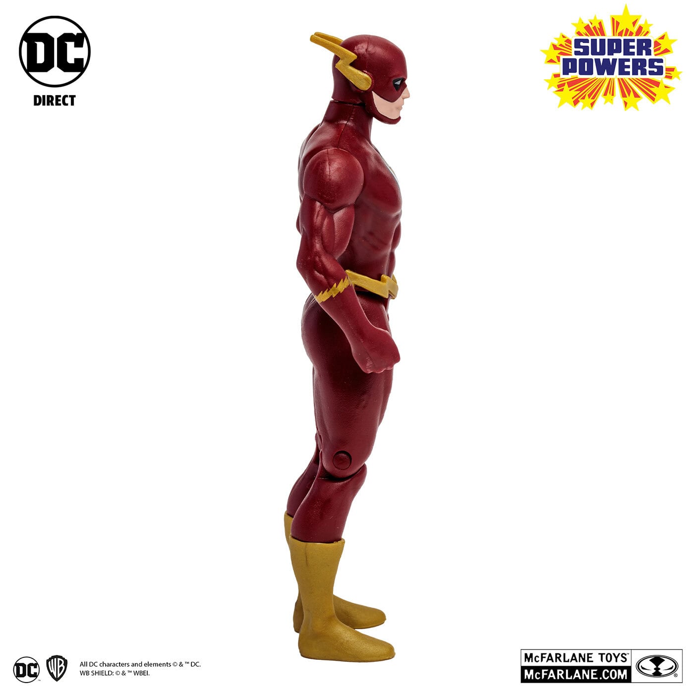 マクファーレン DCダイレクト DCスーパーパワーズ #16 フラッシュ ウォリー・ウェスト (コミック／Opposites Attract) 4インチ アクションフィギュア 国内版 未開封 - ROBOTROBOT