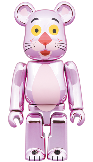 メディコム BE@RBRICK ベアブリック 100% & 400% ピンクパンサー クローム Ver 未開封 ♦︎４号店商品 - ROBOTROBOT