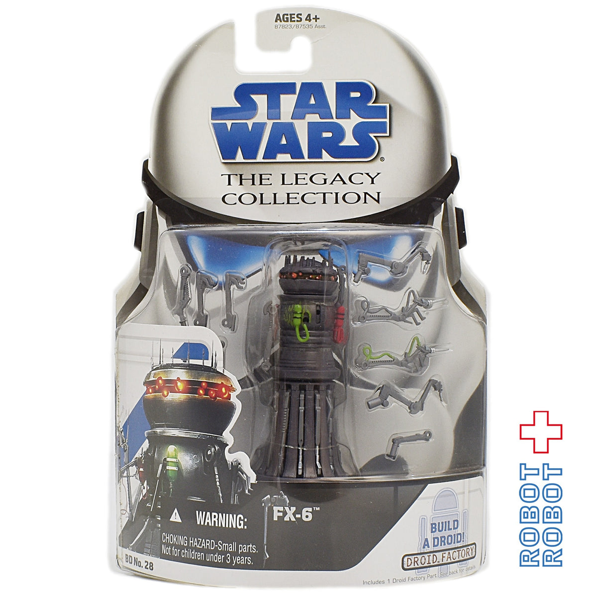 スター・ウォーズ LC2008 BD No.28 FX-6 [ROTS]レガシーコレクション 3.75インチ アクションフィギュア 未開封