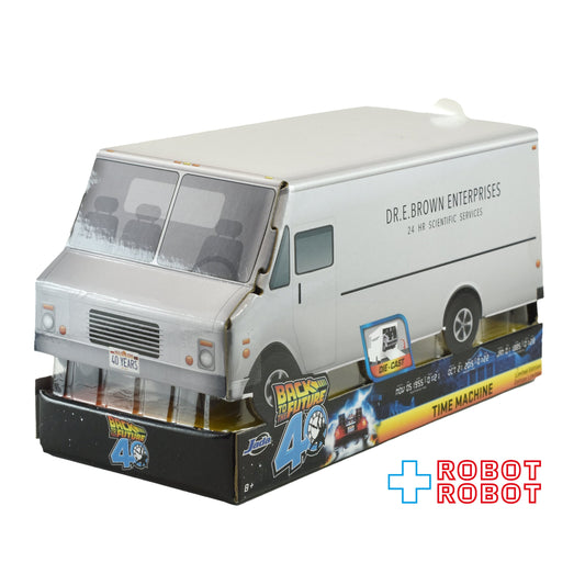 JADA TOYS メタルズ・ダイキャスト 1/24 スケール ハリウッド・ライド バック・トゥ・ザ・フューチャー タイムマシン 40周年記念  未開封