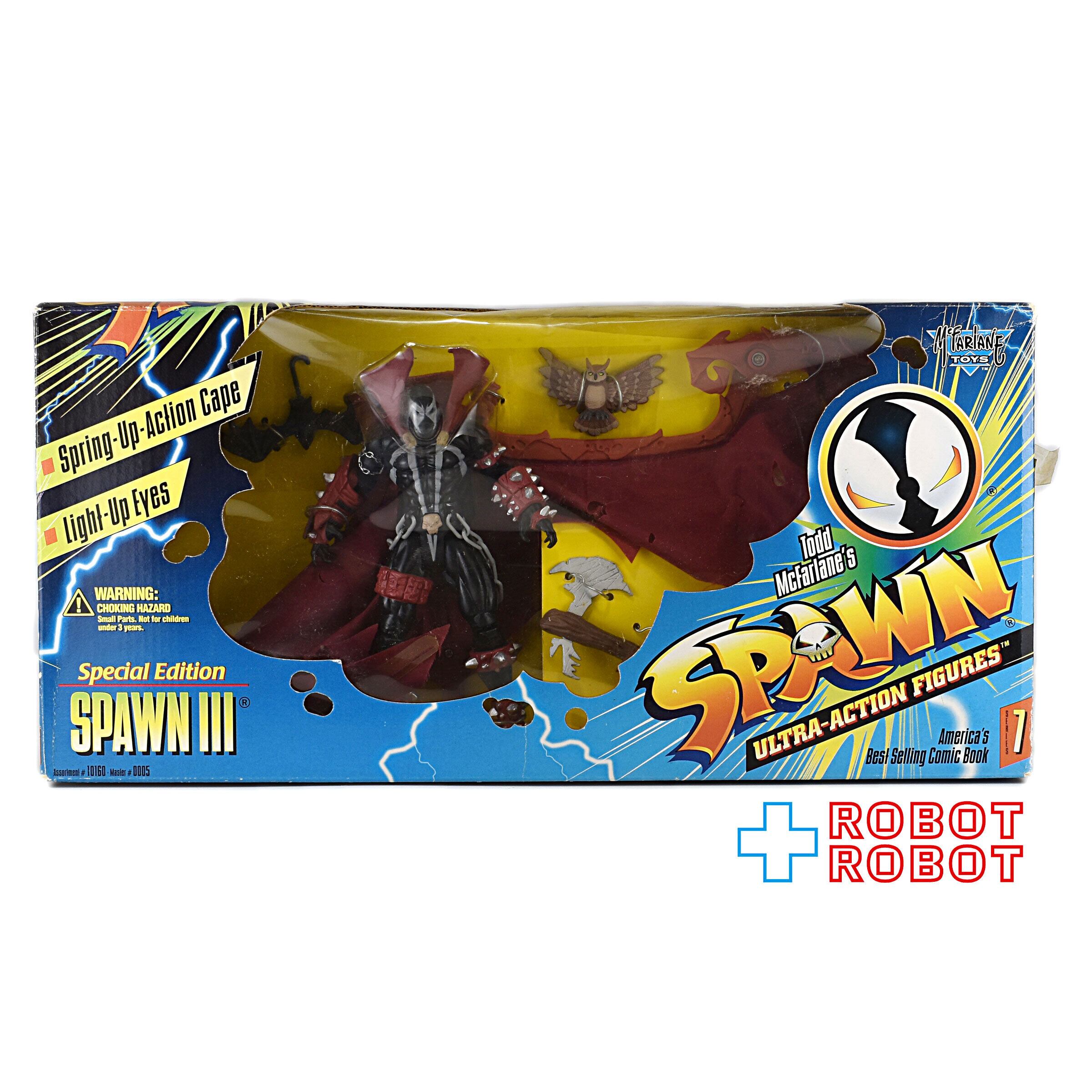 【レア未開封】スポーンムービー付のフィギュア　3本+3体フルセット　送料込 マクファーレン スペシャルエディション スポーン3 アクション