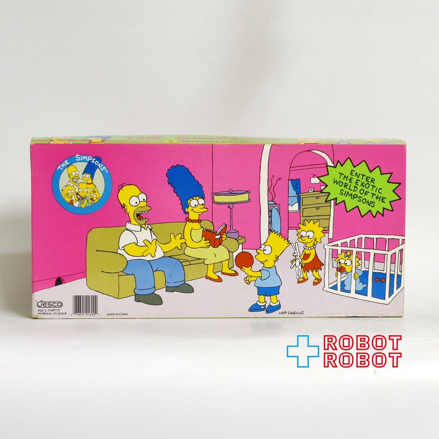 ジェスコ シンプソンズ  ベンダブルフィギュア 5個入りセット 未開封