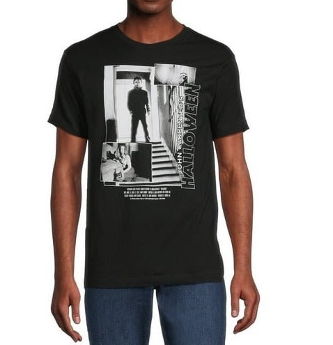 Tシャツ ハロウィン Halloween グラフィック ブラック U.S.A.size L