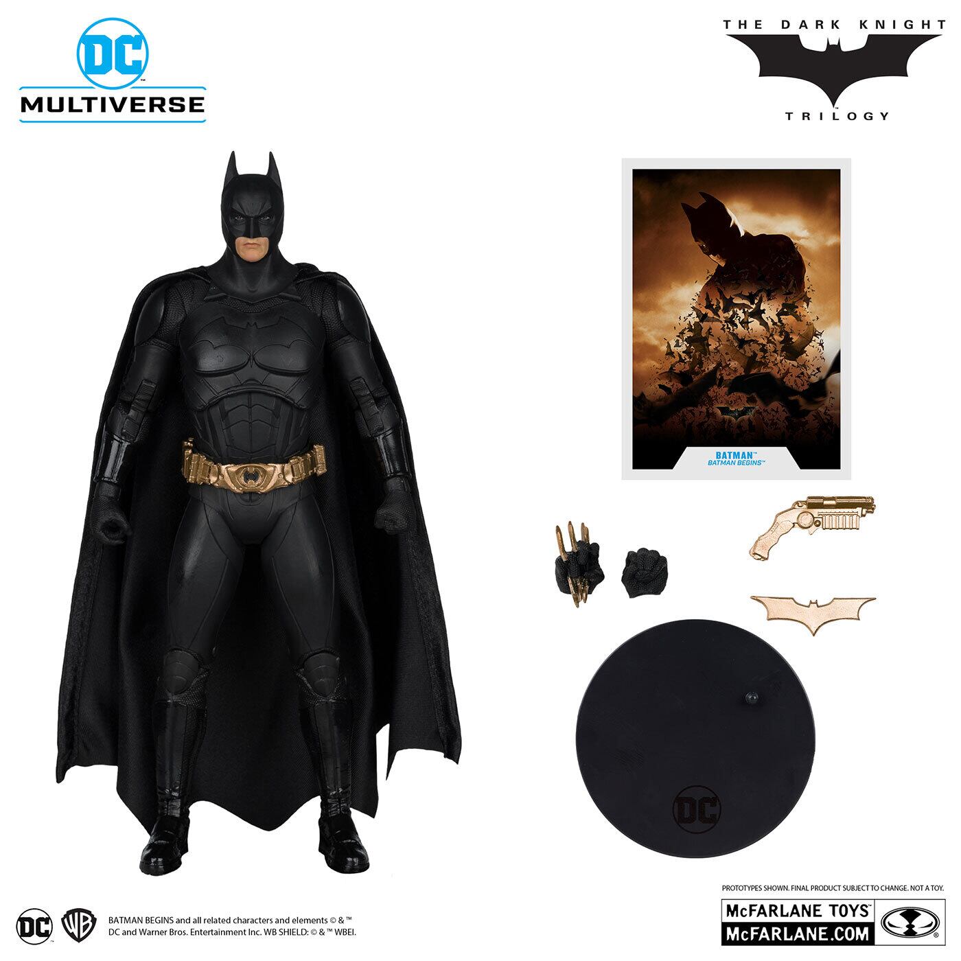 マクファーレン・トイズ DCマルチバース バットマン ビギンズ #318 バットマン 7インチ アクションフィギュア 国内版 未開封