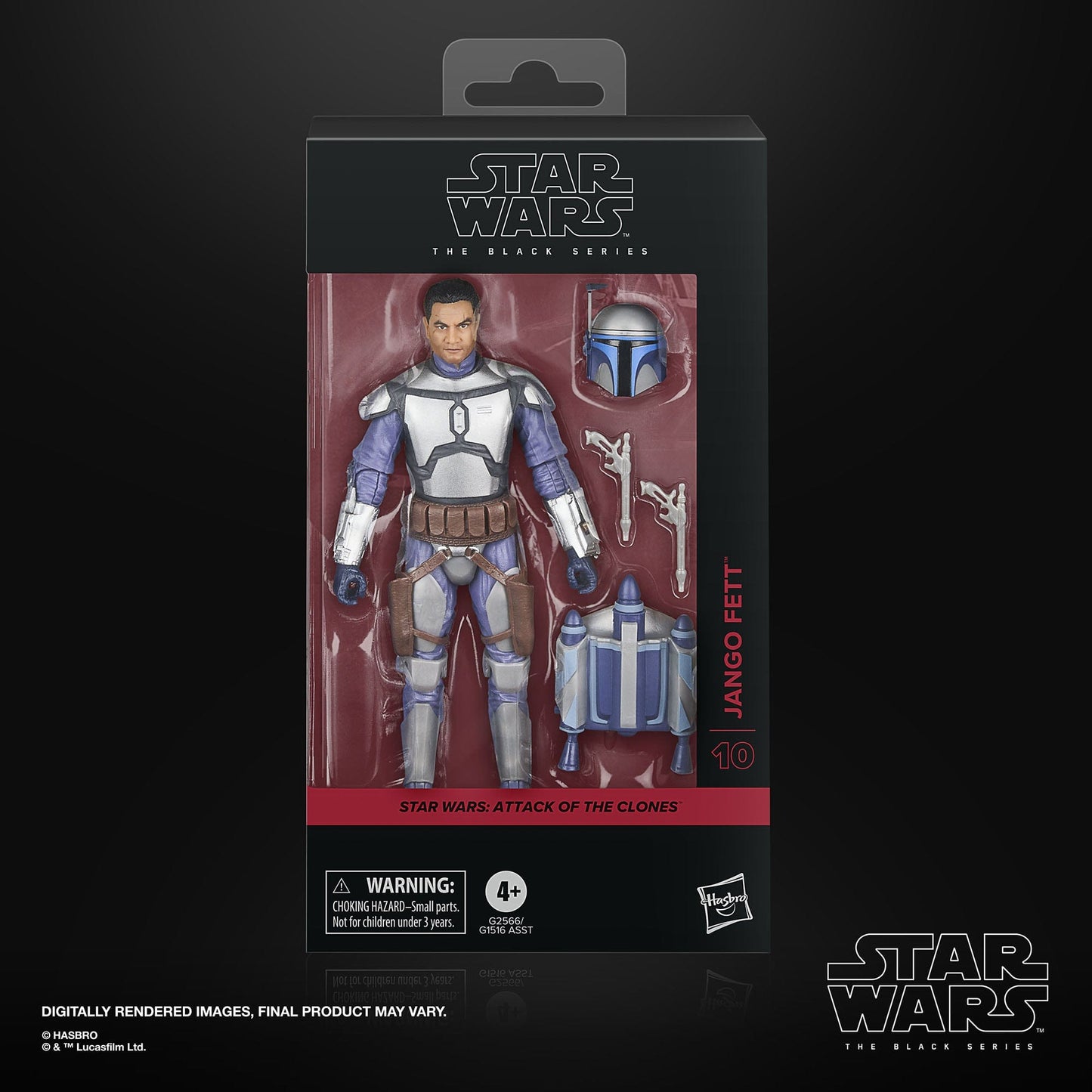 スター・ウォーズ ブラックシリーズ #AOTC10 ジャンゴ・フェット [AOTC] 6インチ アクションフィギュア 未開封