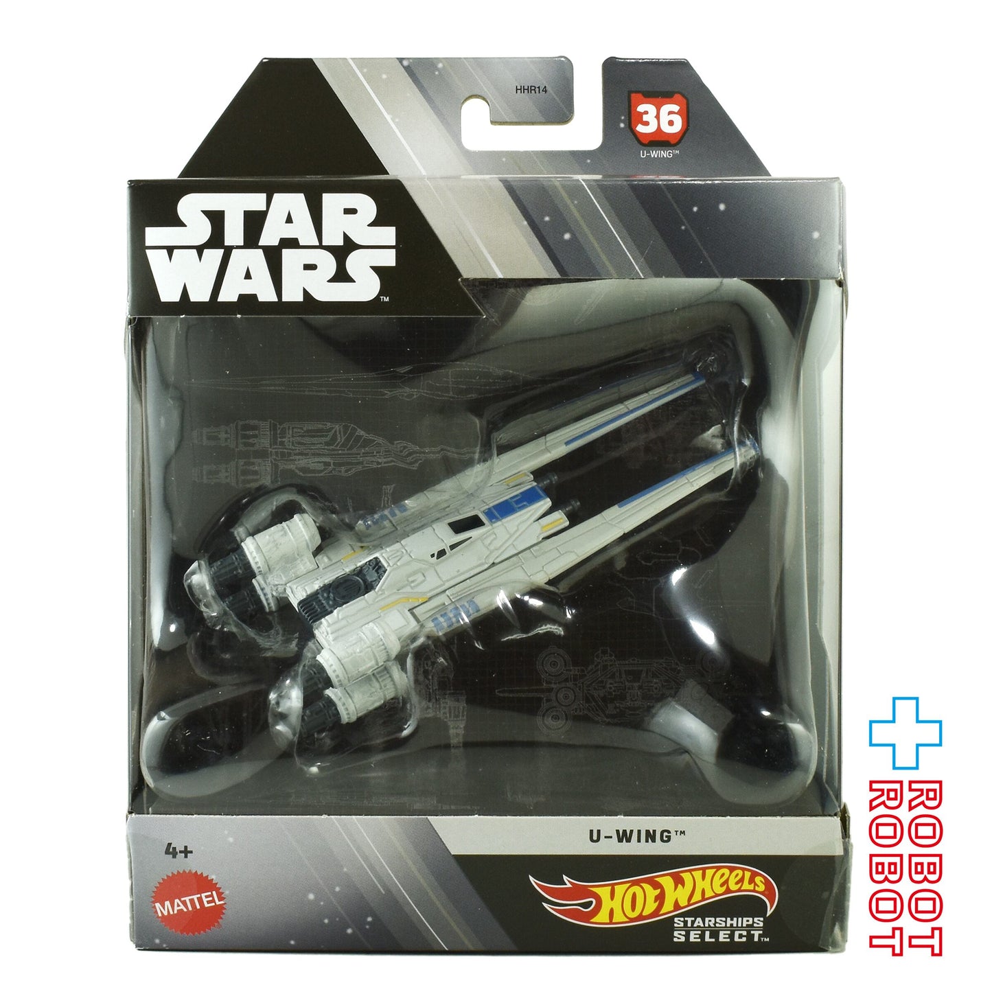 マテル ホットウィール スター・ウォーズ スターシップス セレクト U-ウイング 1/50 ダイキャスト ビークル 未開封