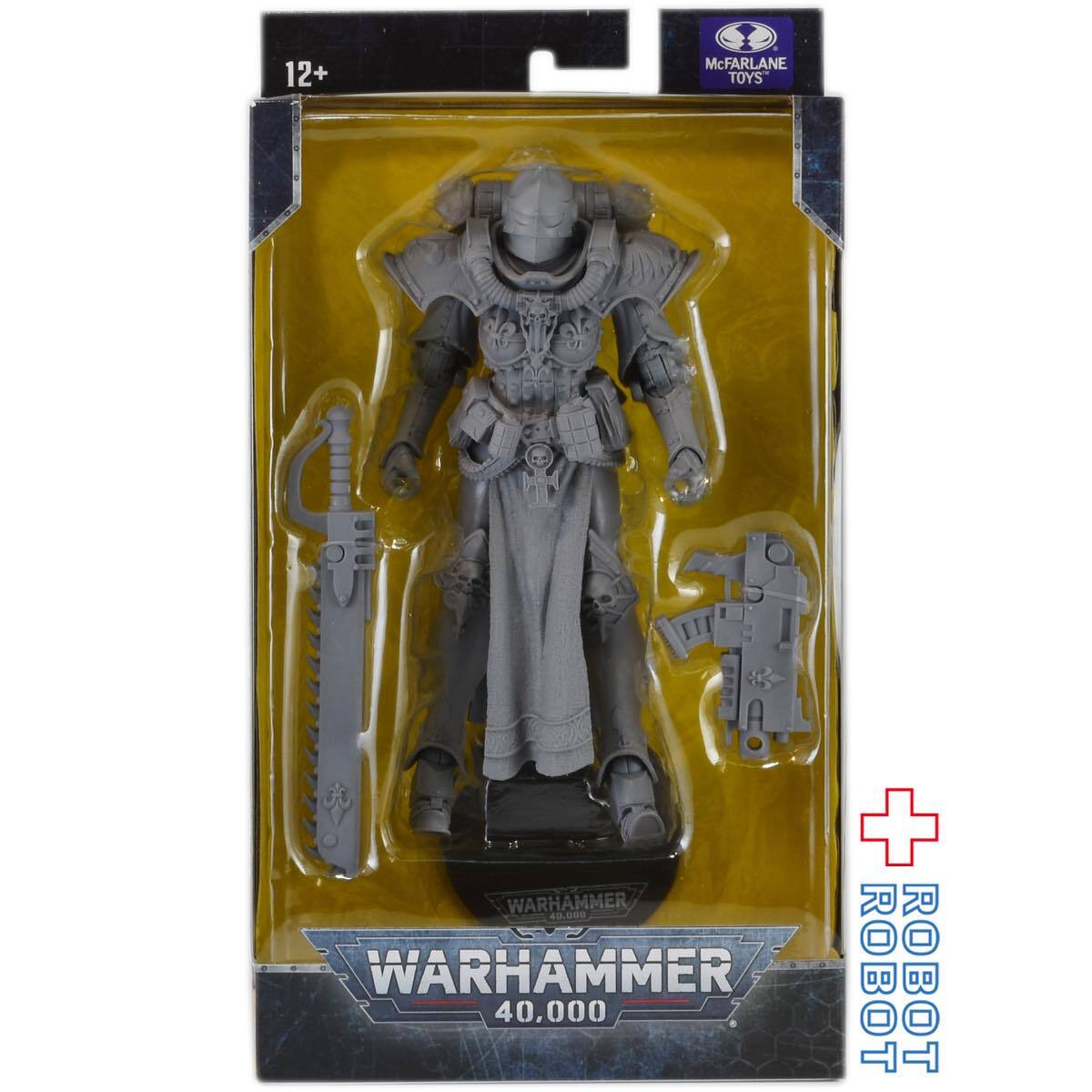 マクファーレン・トイズ ウォーハンマー 40,000 アデプタ・ソロリタス バトルシスター （アーティスト・プルーフ版） 7インチ アクションフィギュア