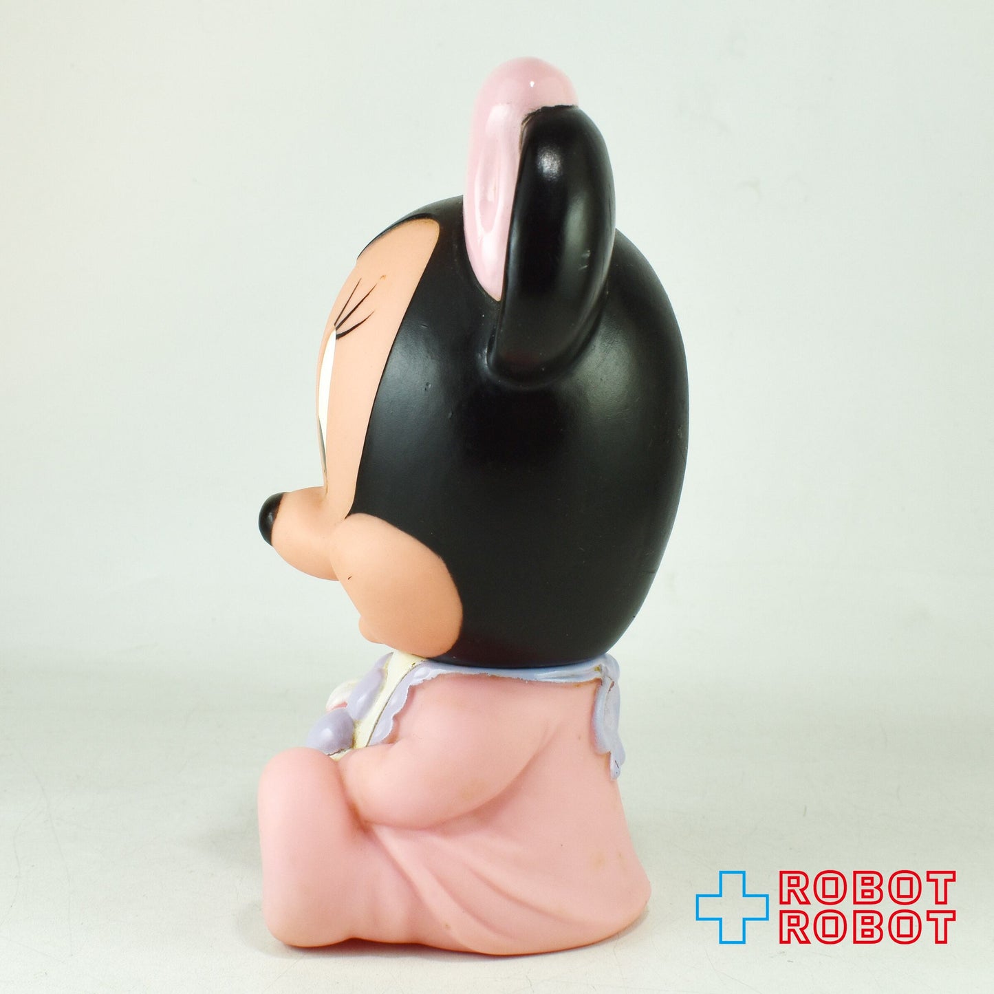 アルコ社 ディズニー ベビーミニーマウス お座り ソフビフィギュア