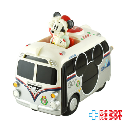 TDR ディズニーリゾートクルーザー 25周年 メリークリスマス 2008 ミニカー 開封箱入
