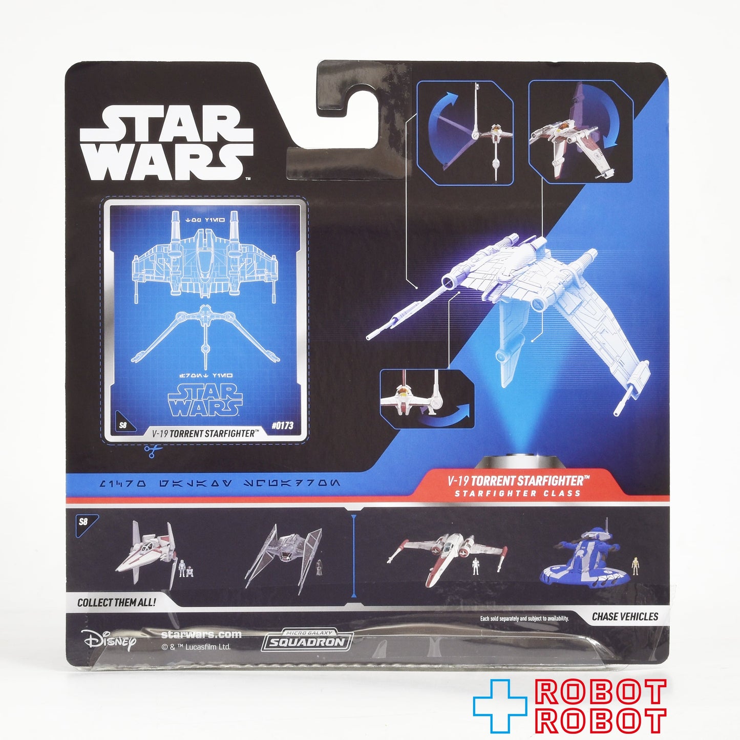 スター・ウォーズ マイクロ・ギャラクシー スターファイター・クラス　シリーズ8 V-19トレント・スターファイター 国内版 未開封