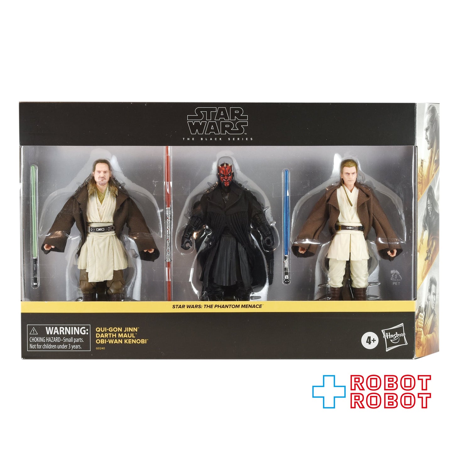 スター・ウォーズ ブラックシリーズ 限定 2024 クワイ=ガン・ジン＆ダース・モール＆オビ=ワン・ケノービ [TPM] 3パック 6インチフィギュア 未開封