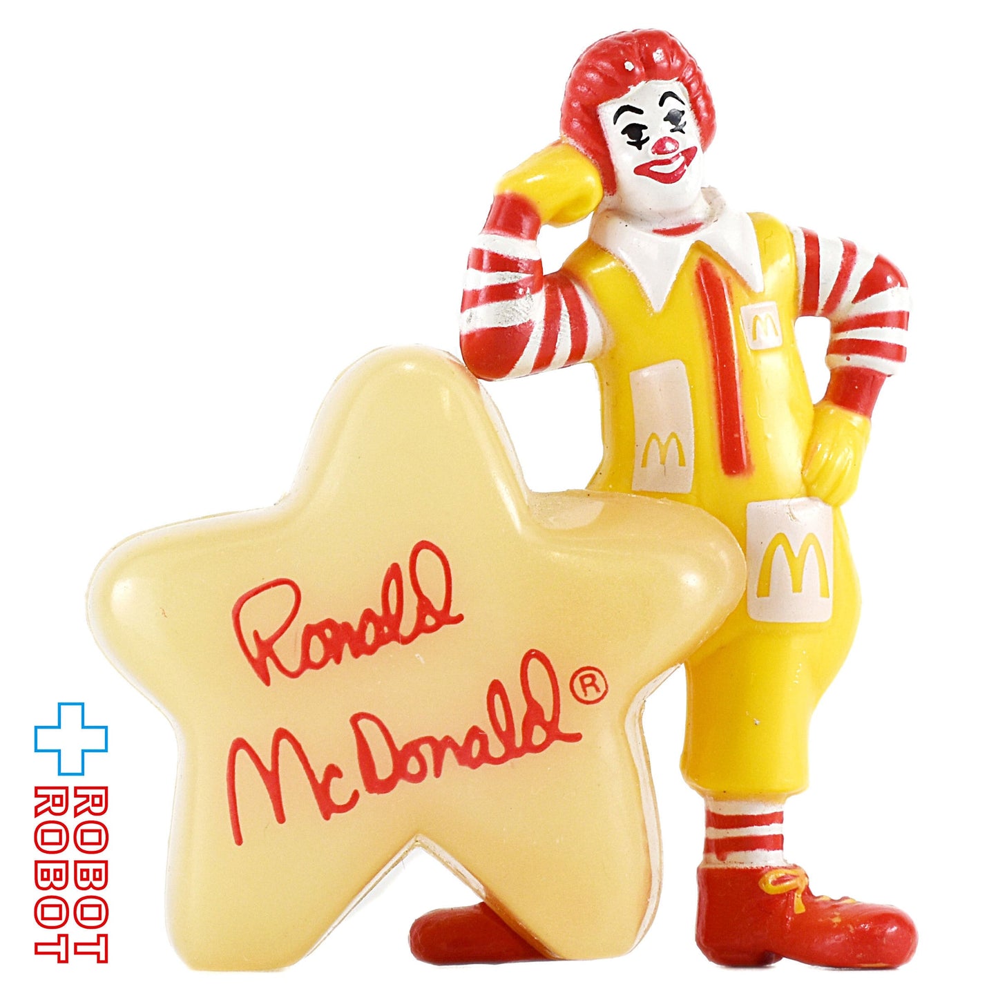 マクドナルド ベッドタイム・ロナルド PVC 蓄光のスター 1988 ハッピーミールトイ