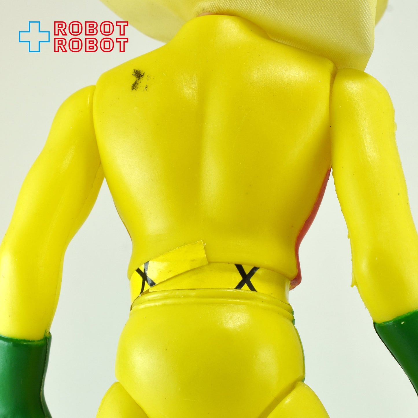 メキシコ製 DC ロビン (バットマン) 黄色ボディー ブロー成形 ポリ アクションフィギュア