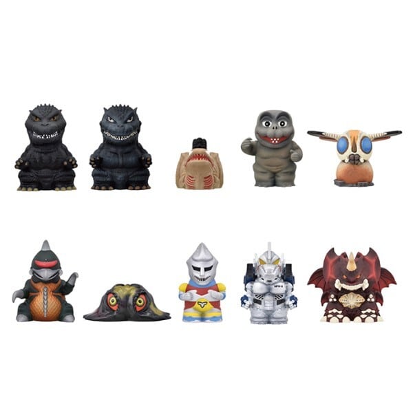 【未開封】BOX 2箱 1弾 2弾 ゴジラ ソフビパペットマスコット エンスカイ エンスカイ ゴジラ シリーズ2 ソフビパペットマスコット 未開封