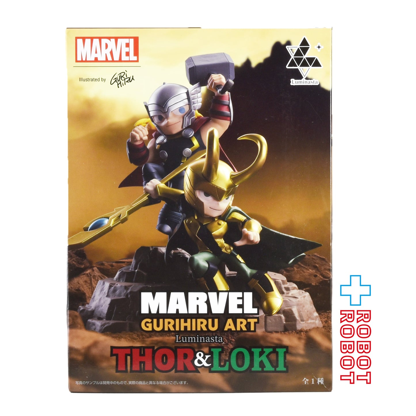 セガ Luminasta ルミナスタ マーベル グリヒル アート ソー & ロキ フィギュア 未開封