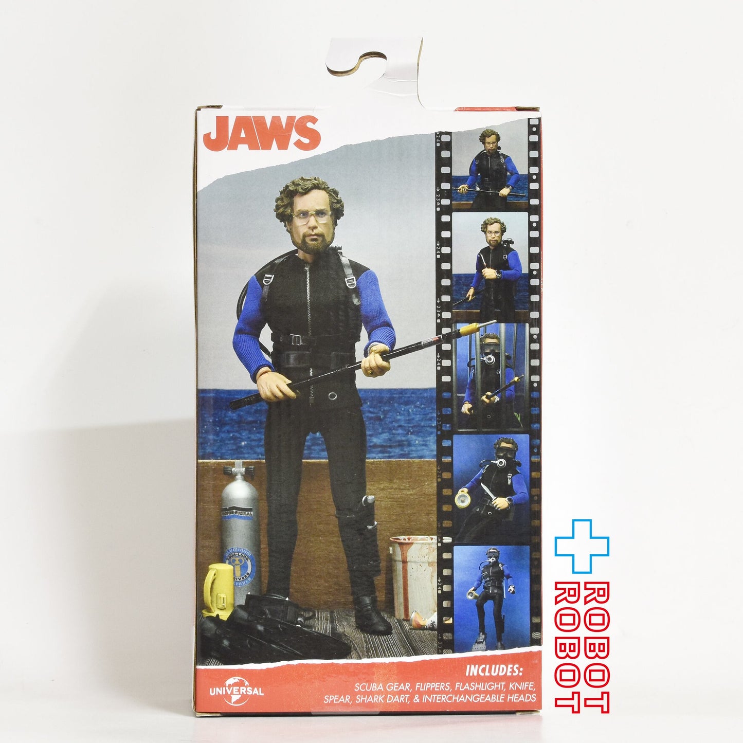 ネカ ジョーズ シャークケージ フーパー 8インチ アクションフィギュア 未開封