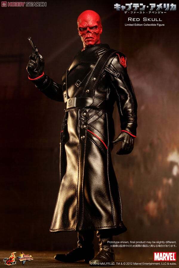 欠品あり：ホットトイズ ムービー・マスターピース MMS167 キャプテン・アメリカ / ザ・ファースト・アベンジャー レッド・スカル 1/6 アクションフィギュア 開封箱入
