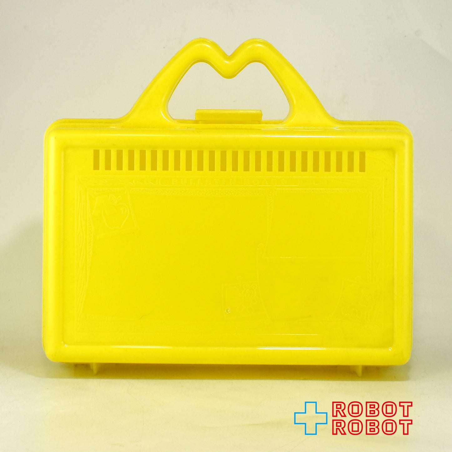 マクドナルド イエロー プラスチック ランチボックス 1988 企業物