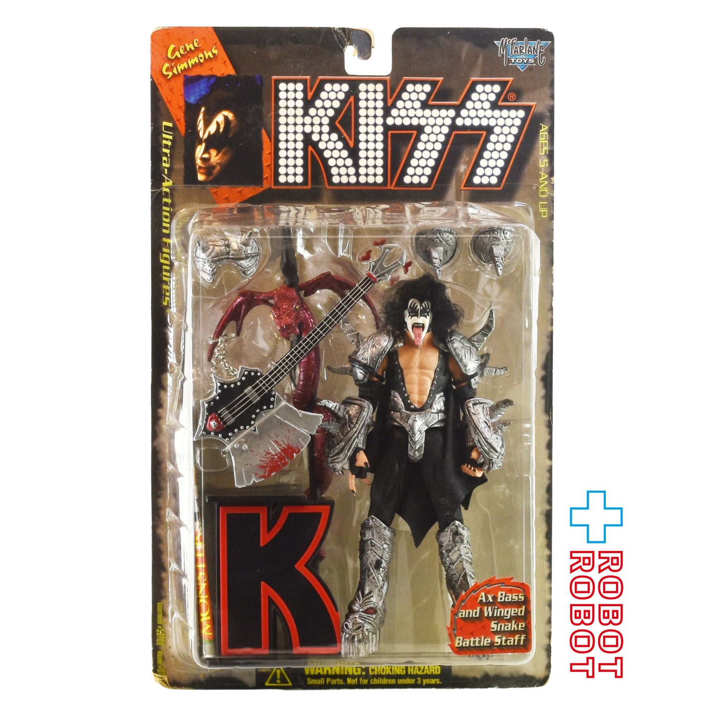 マクファーレン・トイズ KISS キッス ジーン・シモンズ ウルトラ アクションフィギュア 未開封