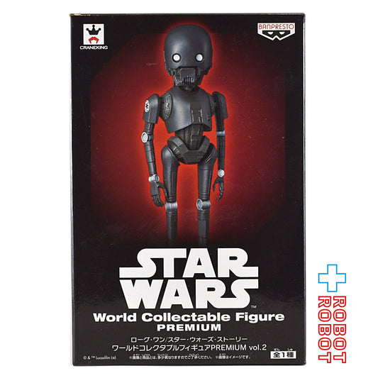 バンプレスト スター・ウォーズ ローグ・ワン ワールドコレクタブル フィギュア プレミアム vol.2 K-2SO 未開封