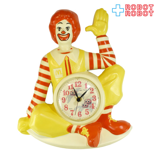 マクドナルド ロナルド ウォール クロック 壁掛け時計 1981 メイドインUSA 企業物