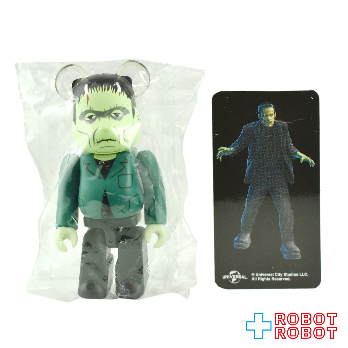 メディコム ベアブリック BE@RBRICK 100% [シリーズ42] HORROR ユニバーサル・モンスターズ フランケンシュタイン 未開封 ４号店商品